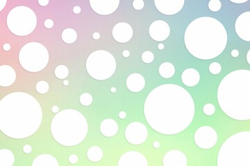 Colorful polka dot backdrop and background