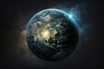 Obraz na płótnie Canvas Beautiful Planet Earth