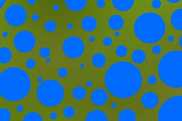 Colorful polka dot backdrop and background