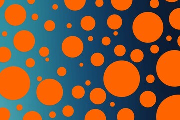 Colorful polka dot backdrop and background