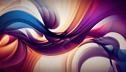 Abstract 3D Backgroud. Wallpaper. Art. Poster or canva.