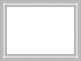 Black frame, historic pattern, scalable, mockup, picture, blank canvas, copyspace