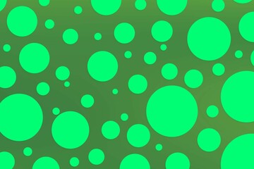 Colorful polka dot backdrop and background