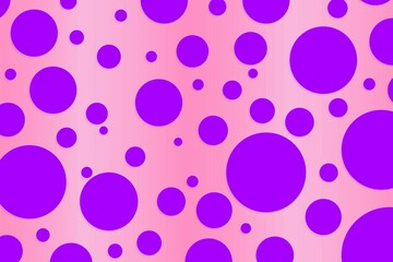 Colorful polka dot backdrop and background