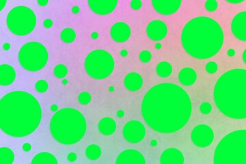 Colorful polka dot backdrop and background