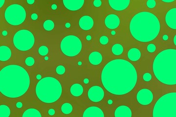 Colorful polka dot backdrop and background