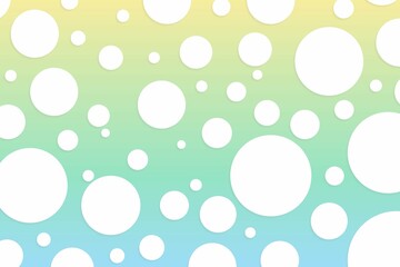 Colorful polka dot backdrop and background