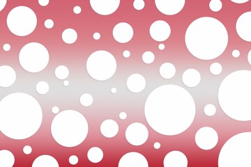 Colorful polka dot backdrop and background