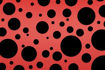 Colorful polka dot backdrop and background