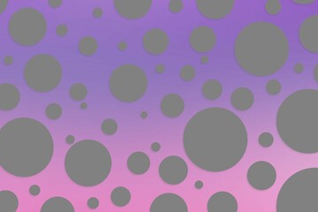 Colorful polka dot backdrop and background