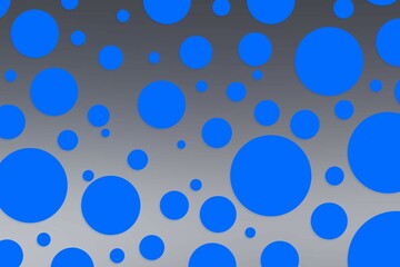 Colorful polka dot backdrop and background