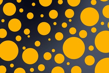 Colorful polka dot backdrop and background