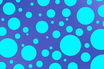 Colorful polka dot backdrop and background