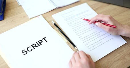 Screenwriter writes new script for theater and play