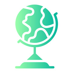 earth gradient icon