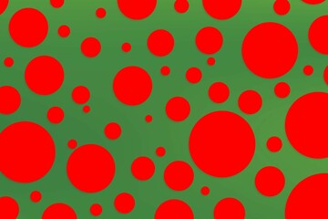 Colorful polka dot backdrop and background
