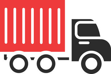 Truck vector icon
