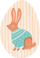 Easter Egg. Illustration