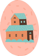 Easter Egg. Illustration