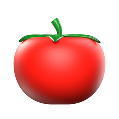 3d tomato vegetable