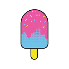 Pop Art Illustration Element