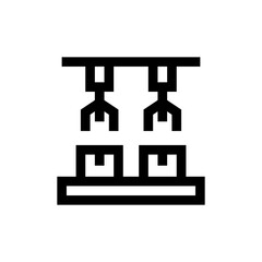 conveyor belt line icon