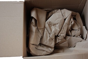  box with paper