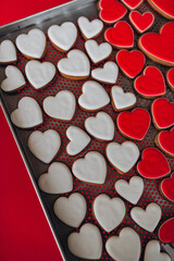 heart shaped candies