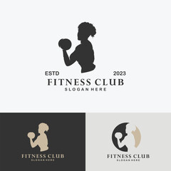  Creative fitness design concept  illustration  vector