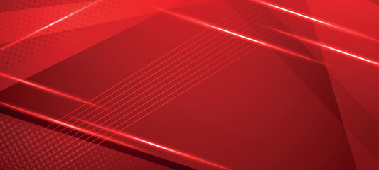 Abstract Red waves geometric background. Modern background design. gradient color. Fluid shapes composition. Fit for presentation design. website, banners, wallpapers, brochure, posters