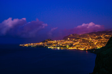 Funchal by night