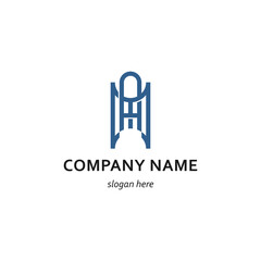 AM or MA initial logo monogram can be used for company, technology, industry, business and brand, logo design template, logo inspiration, monogram logo