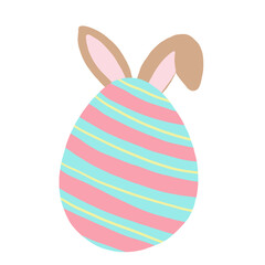 Easter Eggs With Ears Rabbit