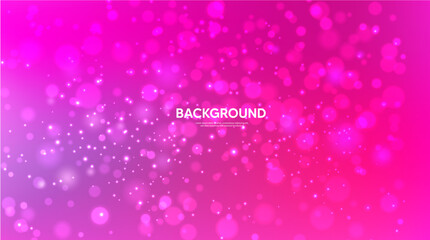 pink background with hearts, Abstract background with bokeh