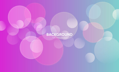 Abstract background with bokeh, pink bokeh