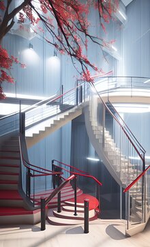 stairway to heaven made using Generative AI Technology.