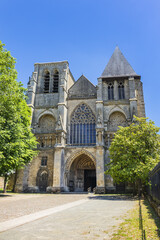 View of Le Mans Notre-Dame de la Couture (Eglise de la Couture, XII century). Notre-Dame de la...