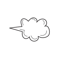 spraying water vapor. Spray vector icon of water or air nozzle sprayer for paint aerosol or deodorant spray. Isolated on white background. Vector Illustration