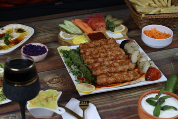 Fancy Dining Tables - Nicely Organized - BBQ Grills Dinner at Restaurant