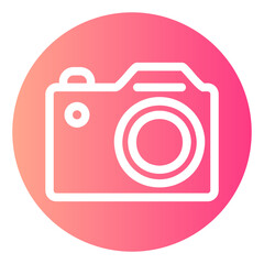 camera gradient icon
