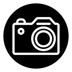 camera glyph icon