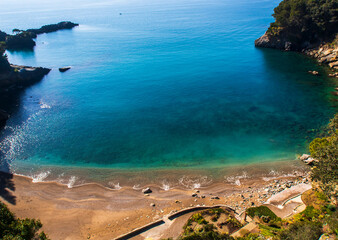 Italia, Liguria, La spezia, il paese di Lerici