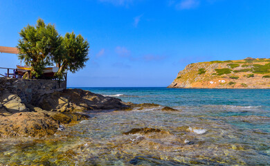 Dorf Mochlos im Regionalbezirk Lasithi, Kreta (Greichenland)