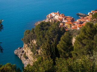 Naklejka premium Italia, Liguria, La spezia, il paese di Tellaro.