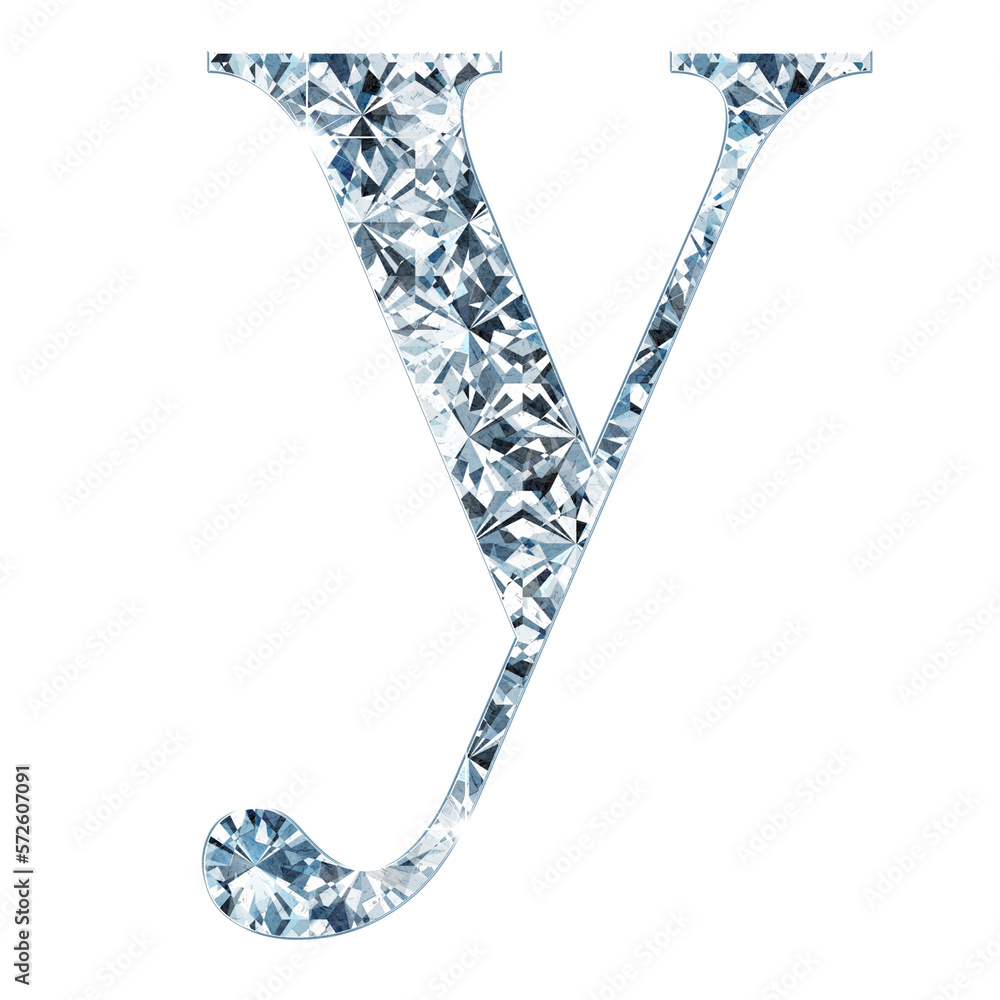 Poster shining diamonds alphabet or font set for luxurious and elegant design. letters in uppercase and low