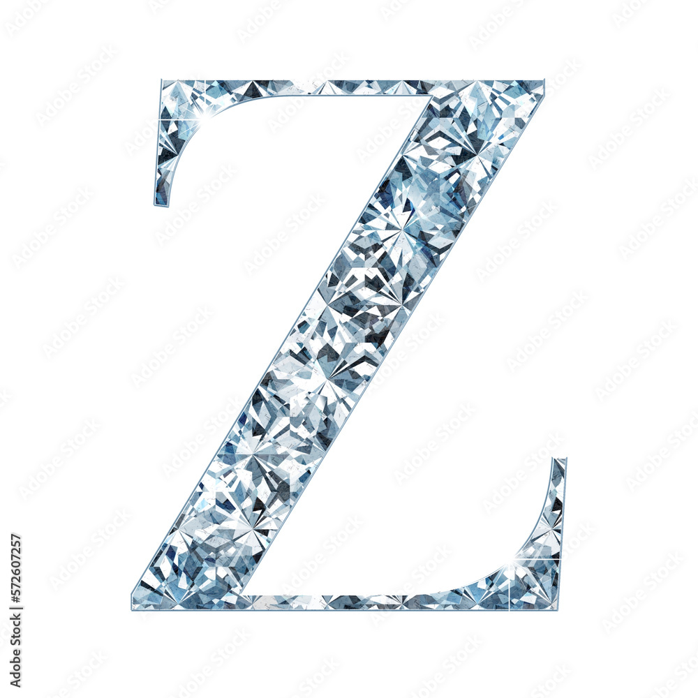 Poster shining diamonds alphabet or font set for luxurious and elegant design. letters in uppercase and low