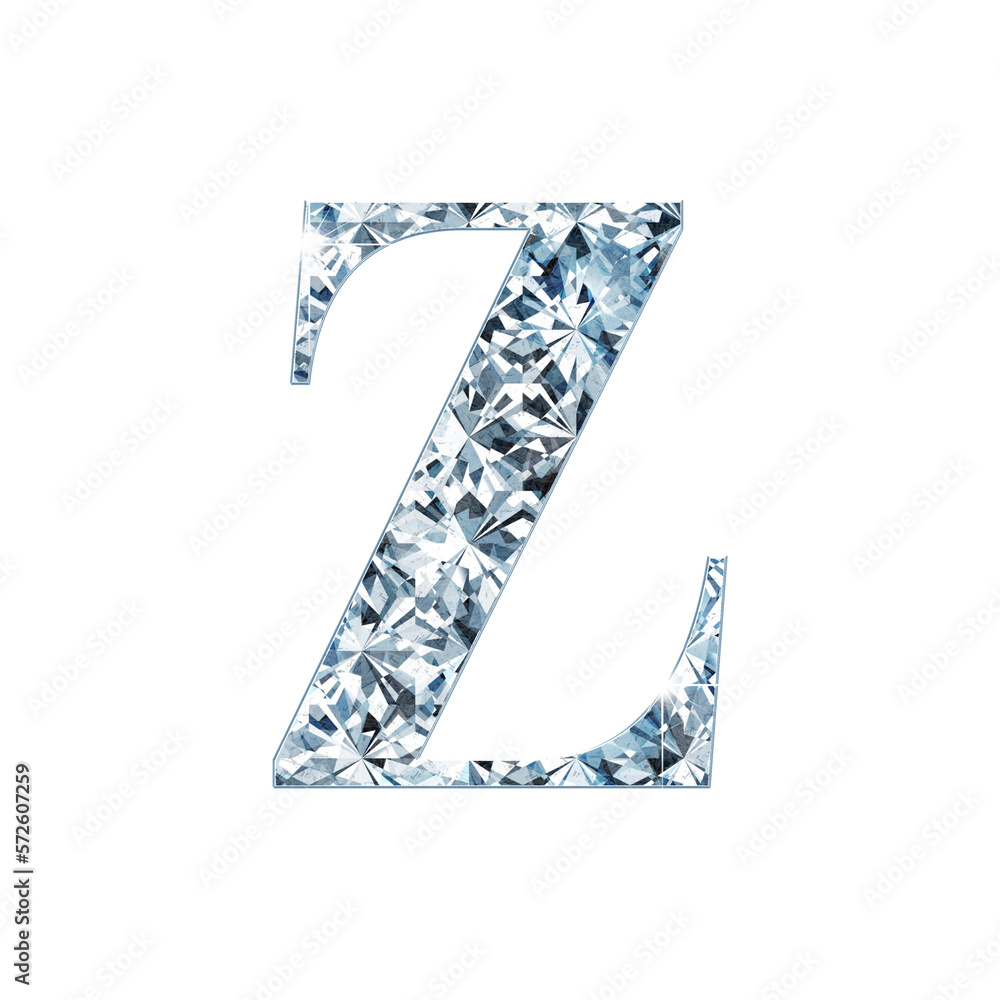 Poster shining diamonds alphabet or font set for luxurious and elegant design. letters in uppercase and low
