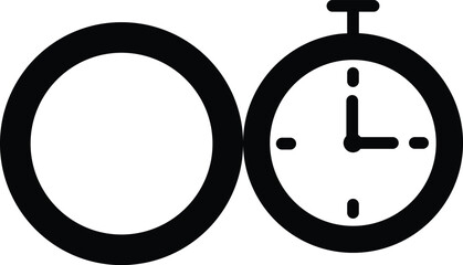 pocket watch Vector Icon
