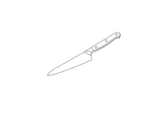Fototapeta premium vector hi-res stock photography and images , Knife vector icon stock . Illustration of army , Butcher Knife Vector Icon Illustration. Kitchen Knife ,Knife Vector Art, Icons, and Graphics