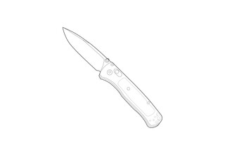 Military Green Gold Design Counter Strike Knife. Vector Illustration of Knife Blade Stock Vector. Hunting knife icon design flat style. Premium Vector | Bayonite knife design vector.